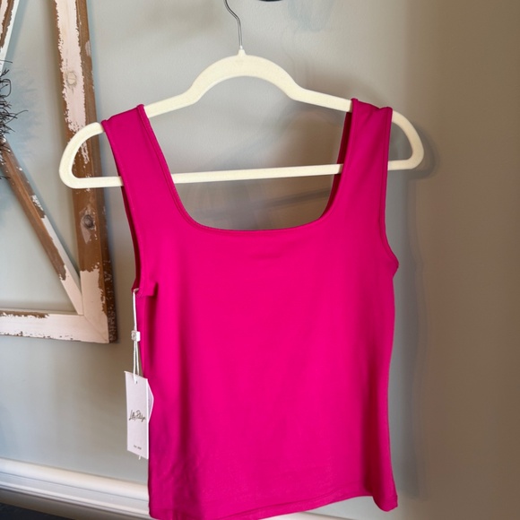 Lilly Pulitzer NWT Pink Tank, Size XS - Picture 2 of 5